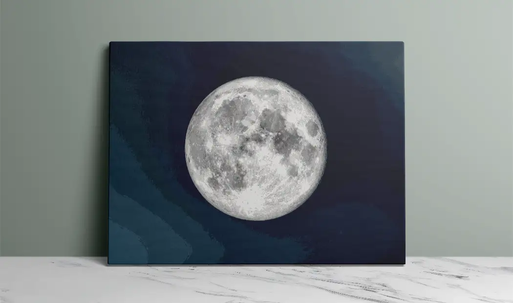 Moon Paintings Sky