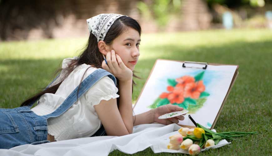 Paintings For Teens 7 Best Way To Choose Paint By Numbers   3. Surrounded By Nature 