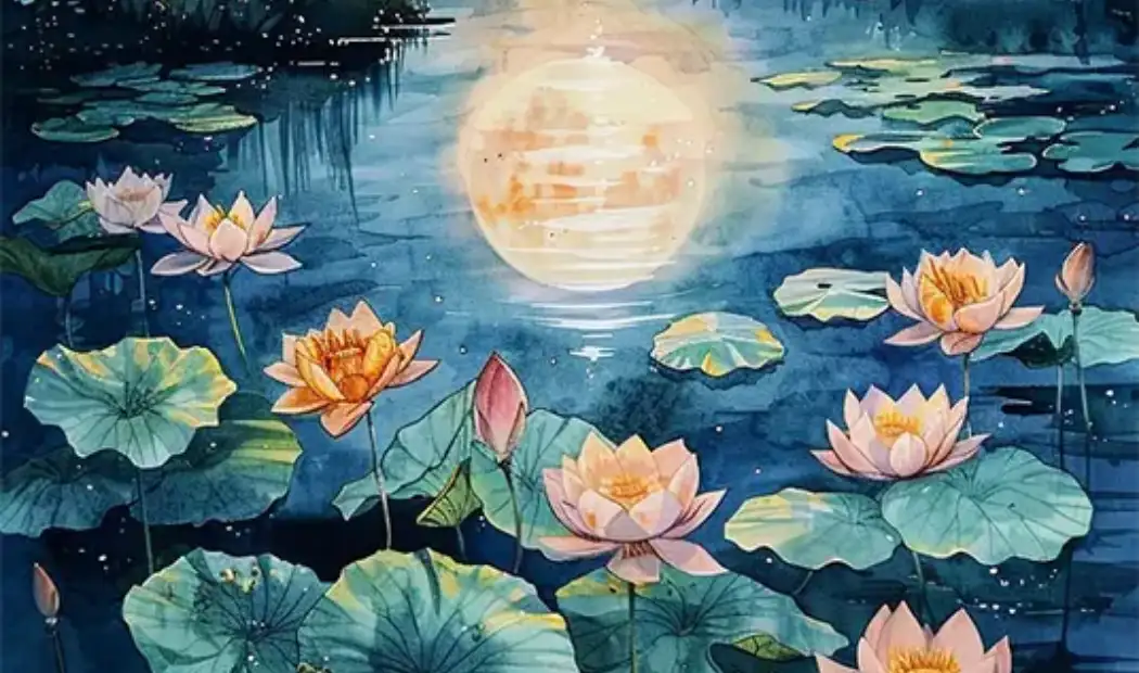 painting flowers with acrylics