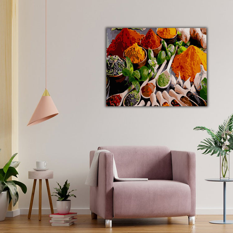 Anti-Inflammatory spices painting