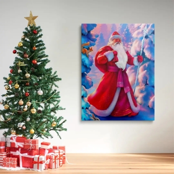 Christmas-Painting-with-Santa