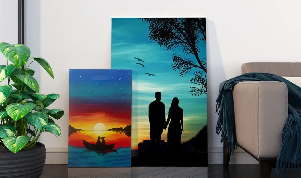 Captivating sunset paintings gift for your loved ones