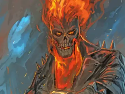 Ghost rider art