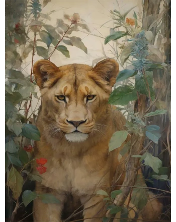 Lions art style