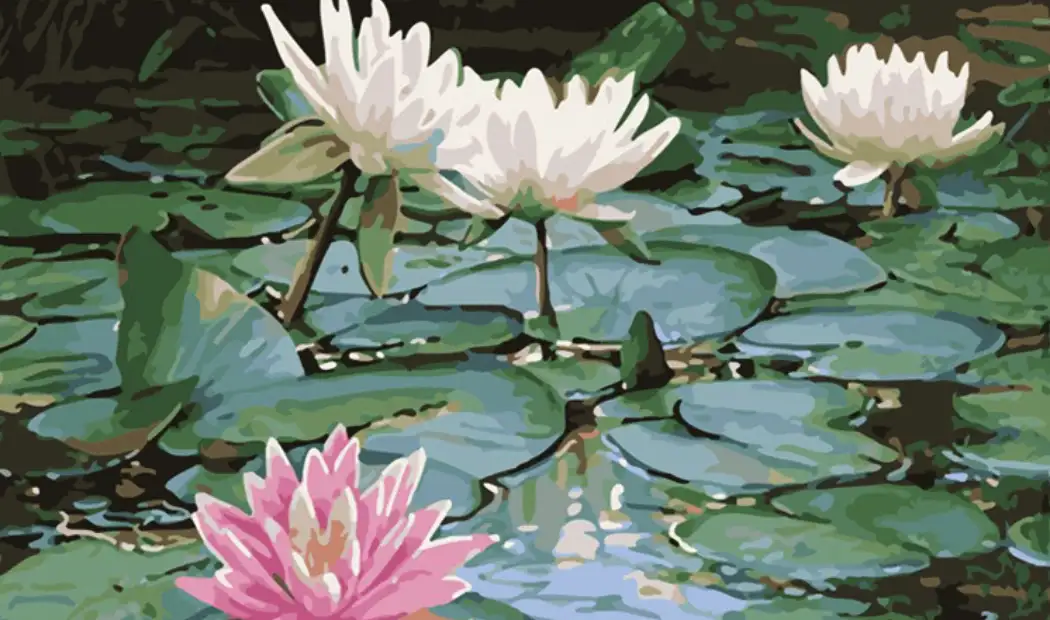 Lotus flower art