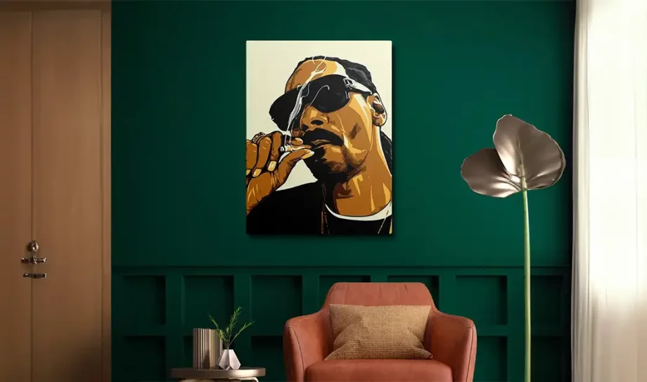 Snoop dogg painting for teens