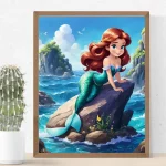 Little mermaid painting