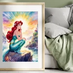 The little mermaid painting