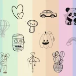 100 Easy Things to Draw When Bored