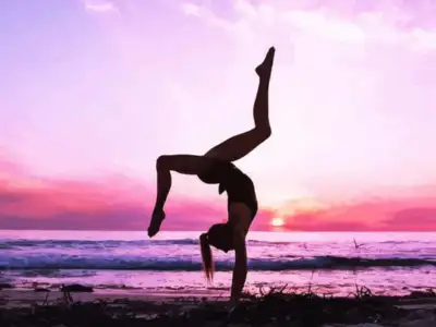 Sunset gymnastics