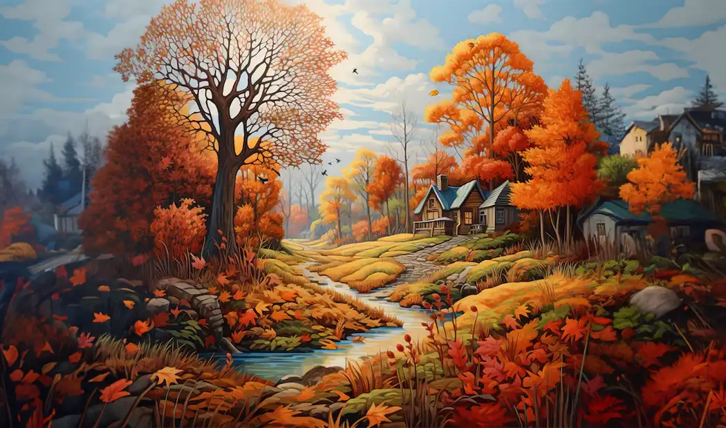 autumn painting