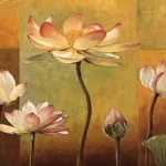 lotus flower painting