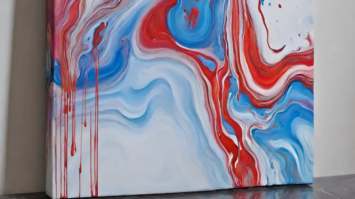 paint dripping