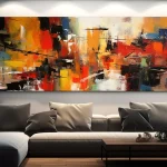 large paintings for living room